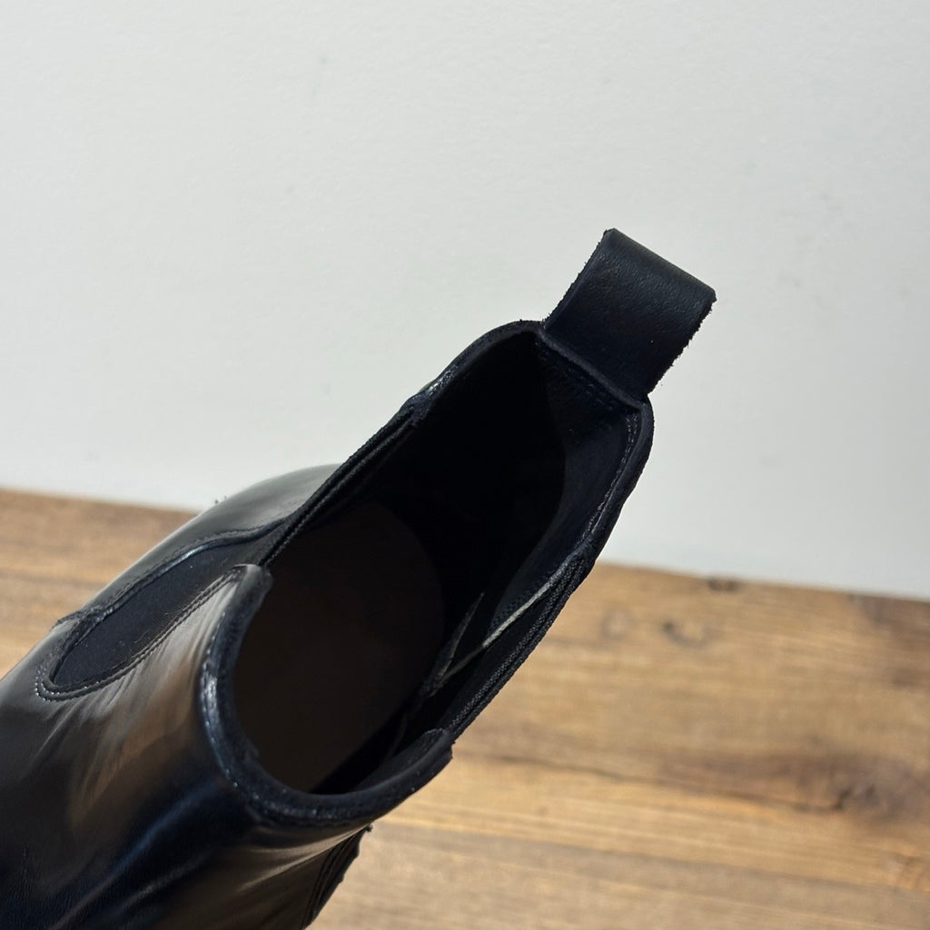 Pair of Handcrafted Leather Chelsea Boots in Tan Brown